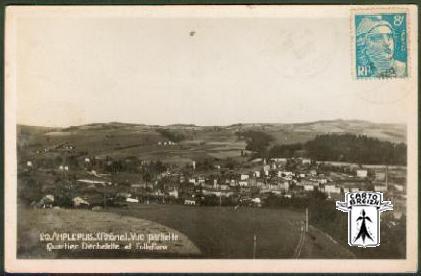 69 Amplepuis - 20 - AMPLEPUIS - (Rhône) - Vue partielle  Quartier Dechelette et Folletière - cpsm