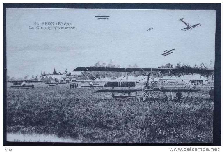 69 Bron aerodrome champ d'aviation    D69D  K69029K  C69029C RH053129