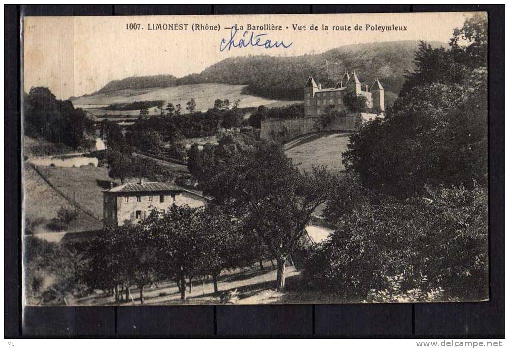 69 - Limonest - La Barollière - Vue de la Route de Poleymieux