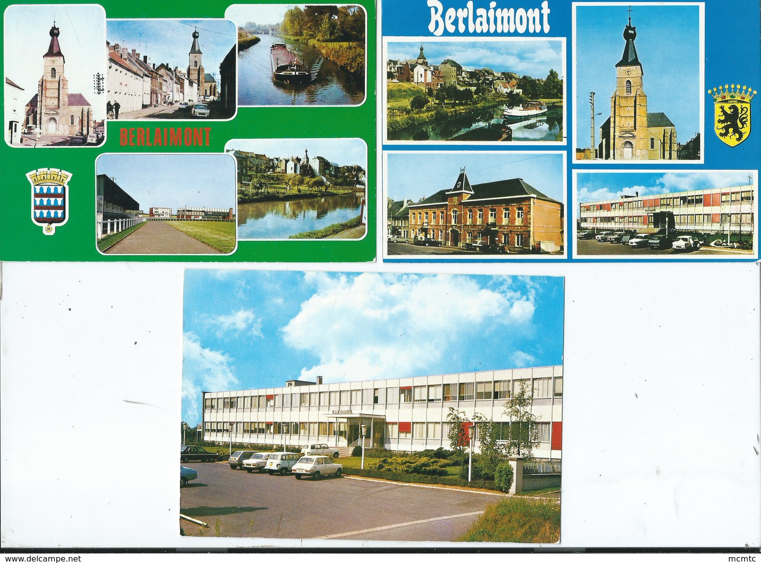 7 Cartes  - Berlaimont     -(Nord )