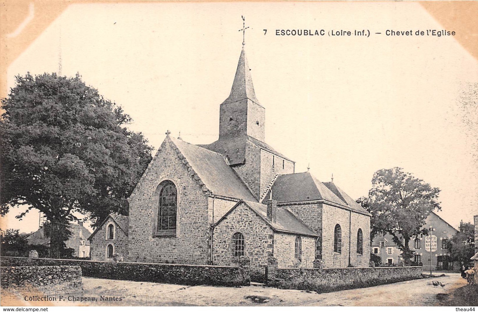 ¤¤  -  7   -  LA BAULE  -  ESCOUBLAC   -  Chevet de l'Eglise  -   ¤¤