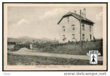 70 Champagney - CHAMPAGNEY (Haute-Saône) - Villa Alice - sépia