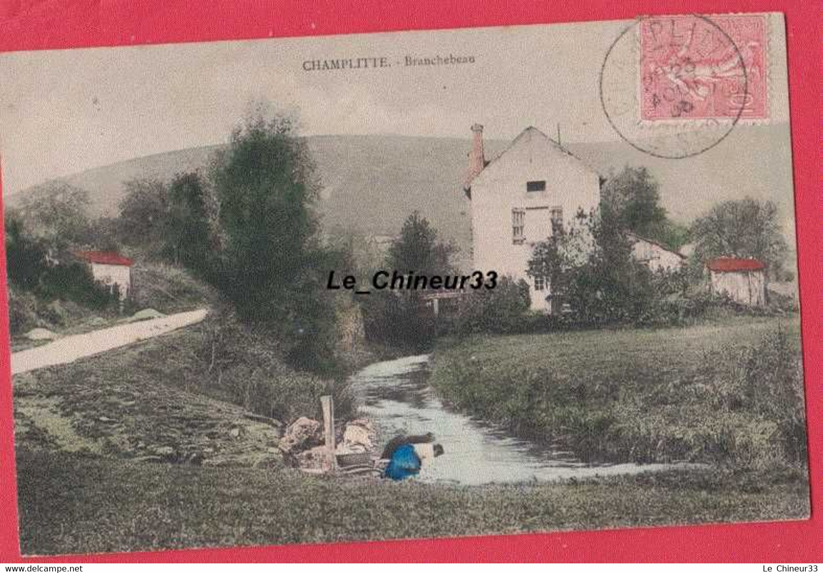 70 - CHAMPLITTE---Branchebeau---laveuse---colorisée