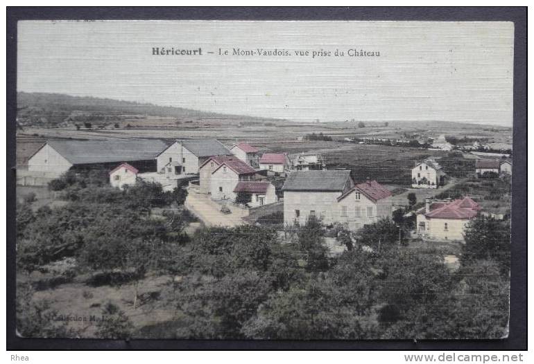 70 Héricourt - Le Mont-Vaudois, vue prise du Château mont vaudois D70D K70285K C70285C RH001947