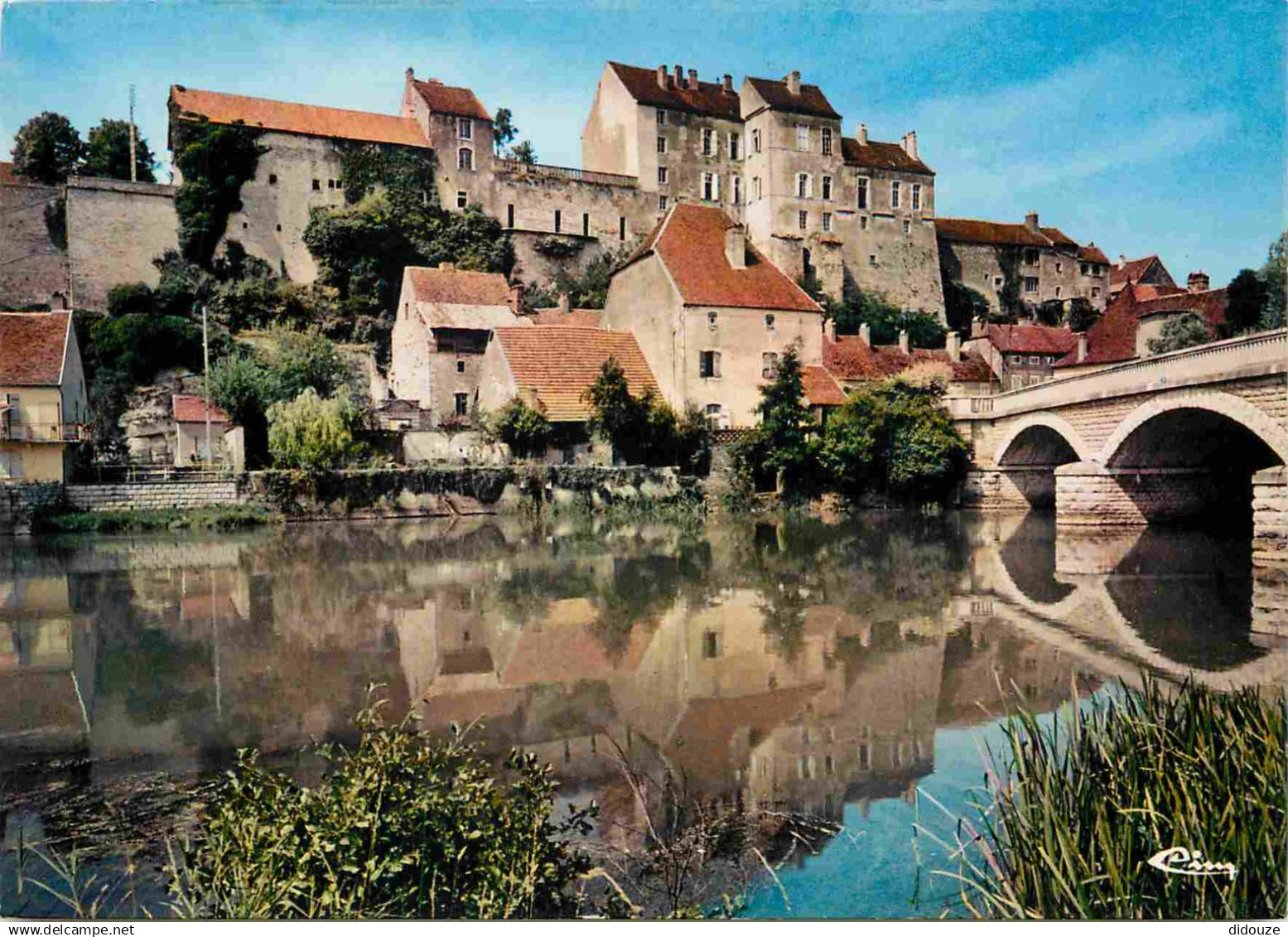 70 - Pesmes - Le pont sur l'Ognon et le château - CPM - Carte Neuve - Voir Scans Recto-Verso