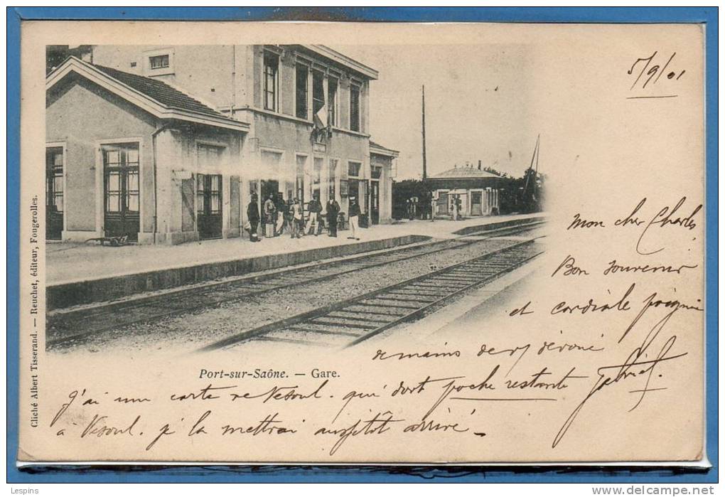 70 - PORT sur Saône --  Gare