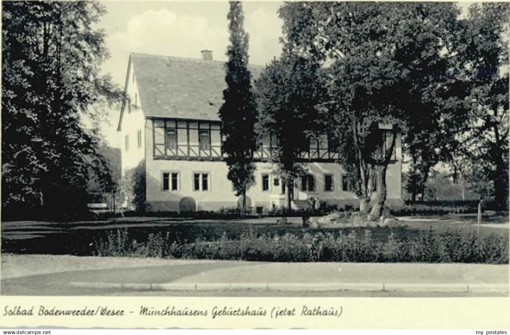 70026213 Bodenwerder Bodenwerder Muenchhausens Geburtshaus *