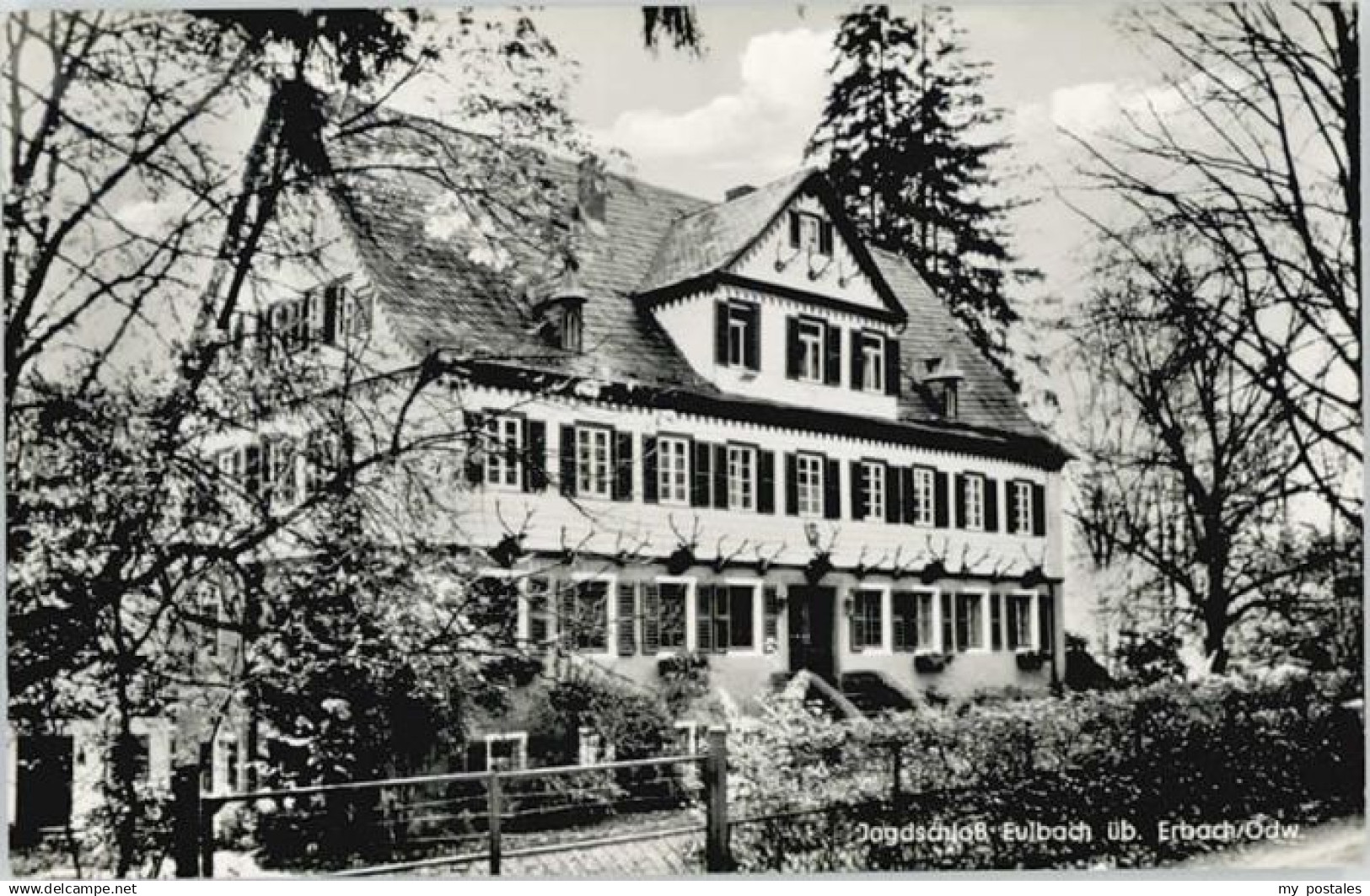 70026915 Erbach Odenwald Erbach Odenwald Jagdschloss Eulbach *