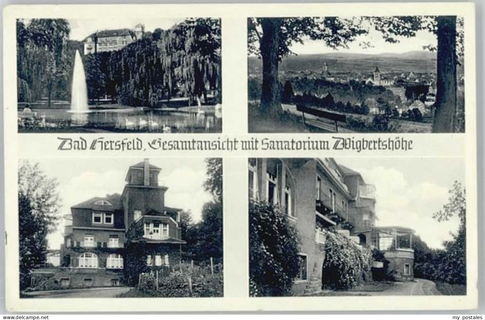 70026993 Bad Hersfeld Bad Hersfeld Sanatorium Wigbertshoehe * Bad Hersfeld