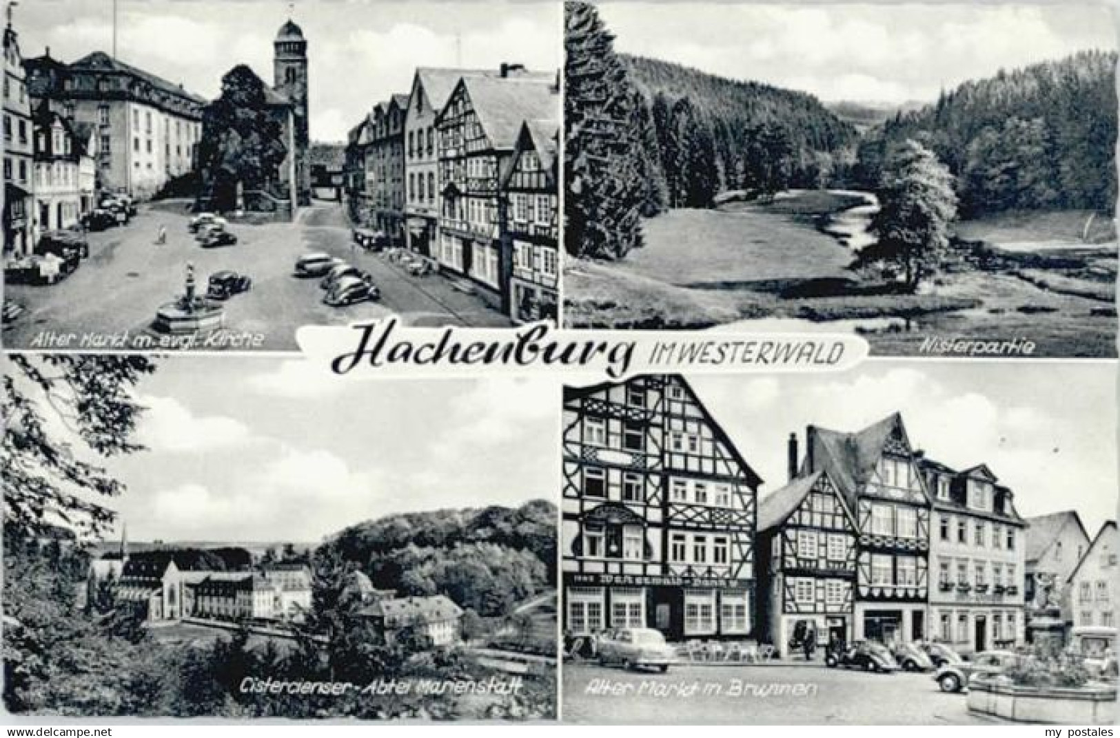 70027258 Hachenburg Westerwald Hachenburg Alter Markt Zisterzienser-Abtei x