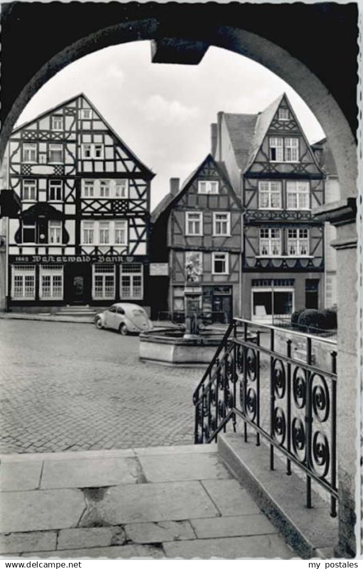 70027259 Hachenburg Westerwald Hachenburg Markt *