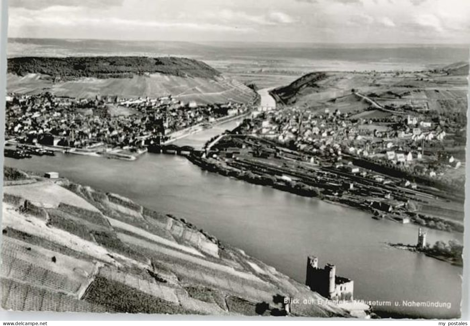 70027686 Bingen Rhein Bingen Ruine Ehrenfels Maeuseturm * Bingen