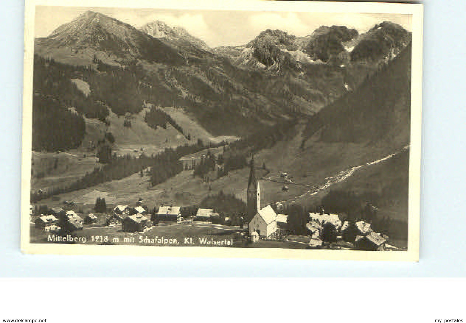 70056610 Mittelberg Kleinwalsertal Mittelberg