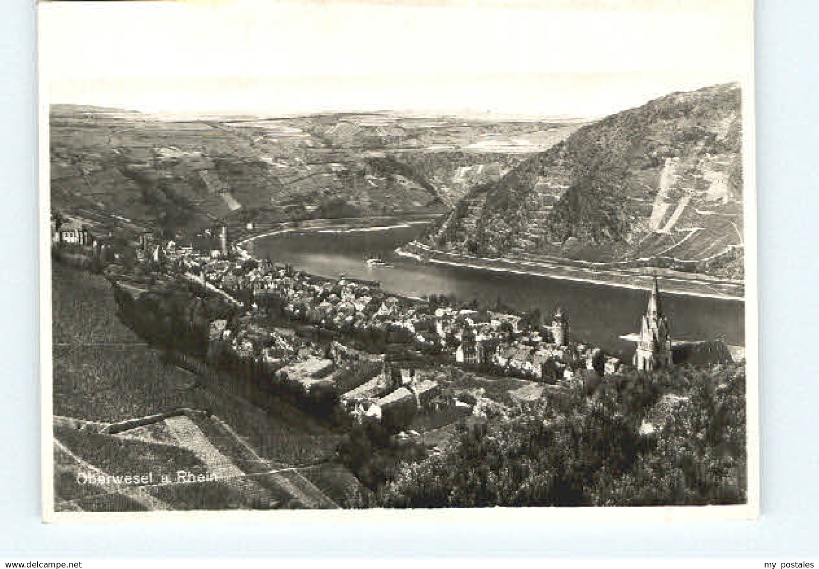 70057036 Oberwesel Rhein Oberwesel