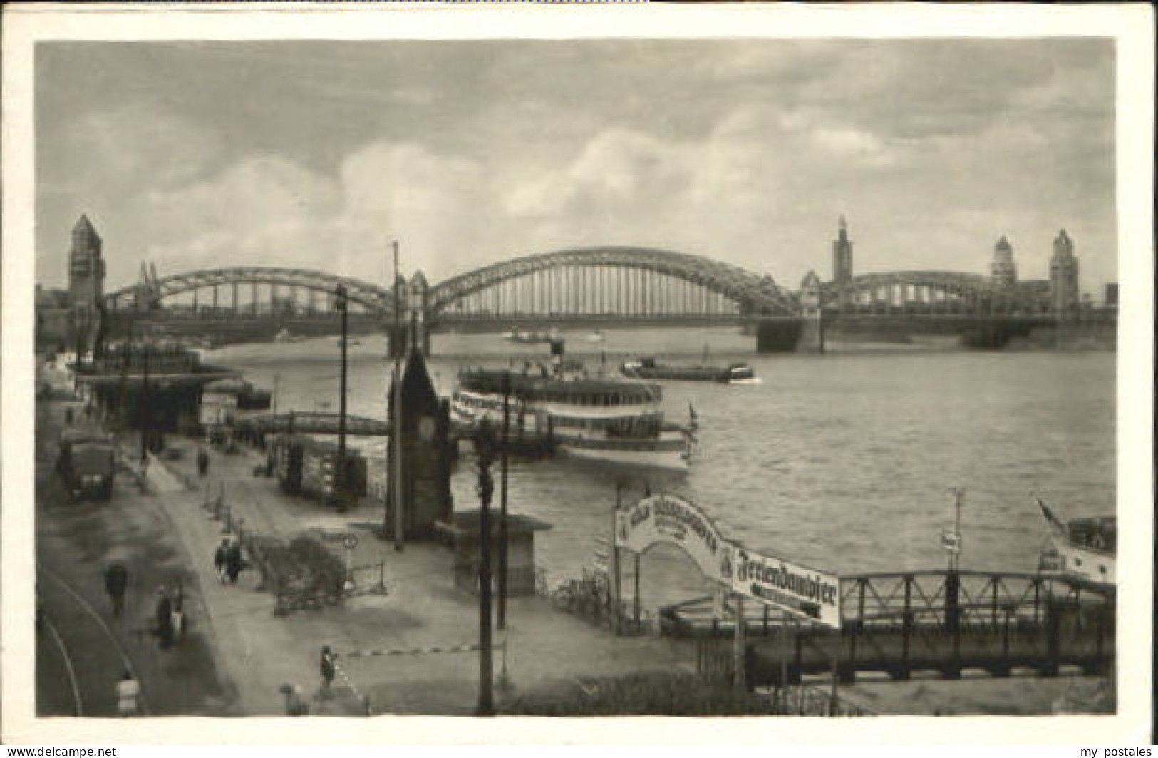 70078259 Koeln Rhein Koeln Bruecke x 1940 Koeln Rhein