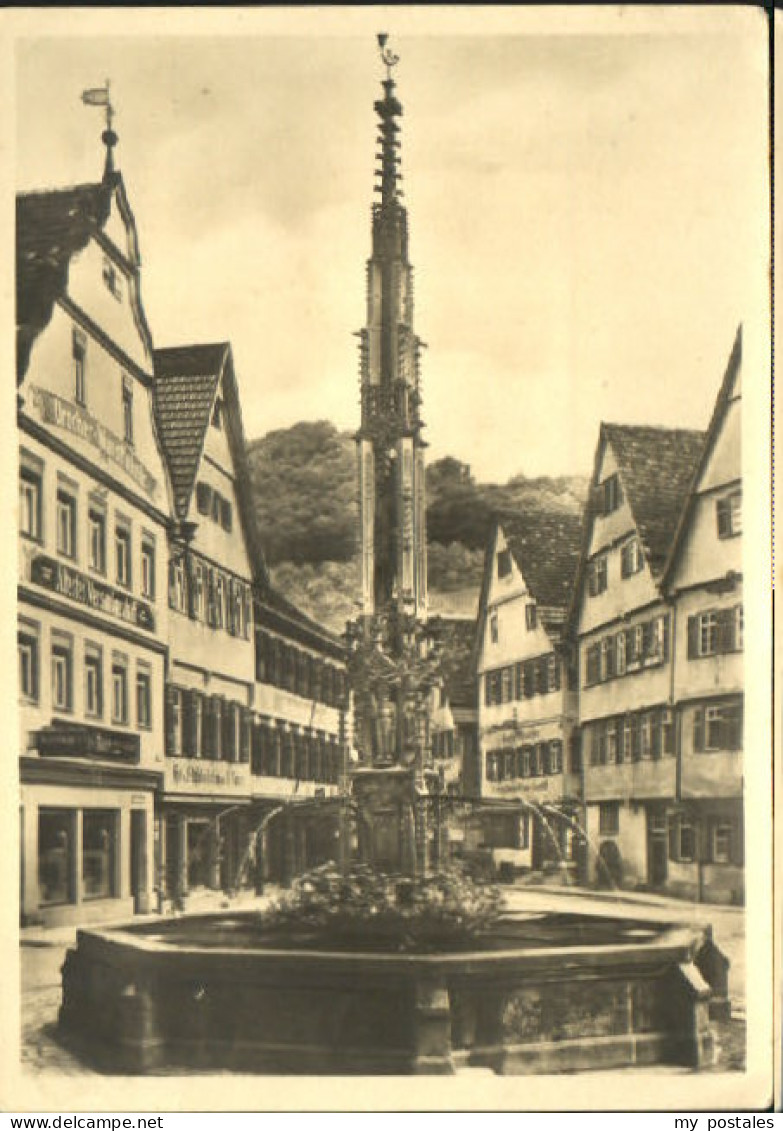 70078747 Urach Bad Urach Marktbrunnen   Bad Urach