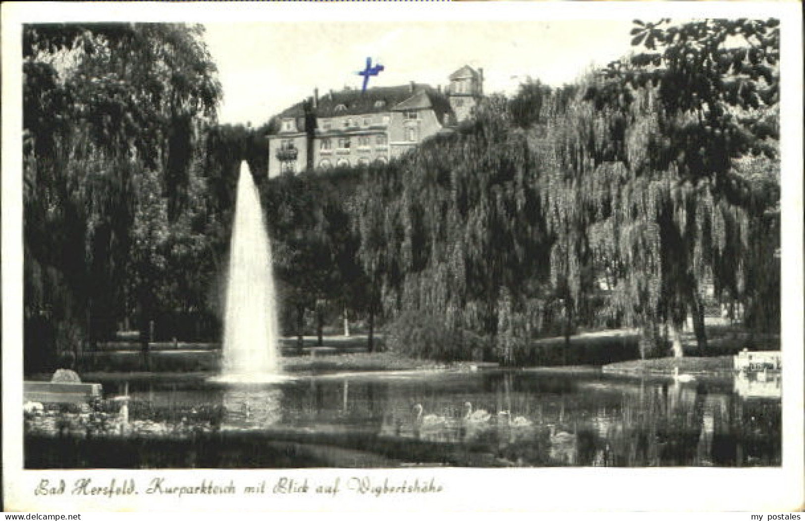 70079316 Bad Hersfeld Bad Hersfeld Teich x 1953 Bad Hersfeld