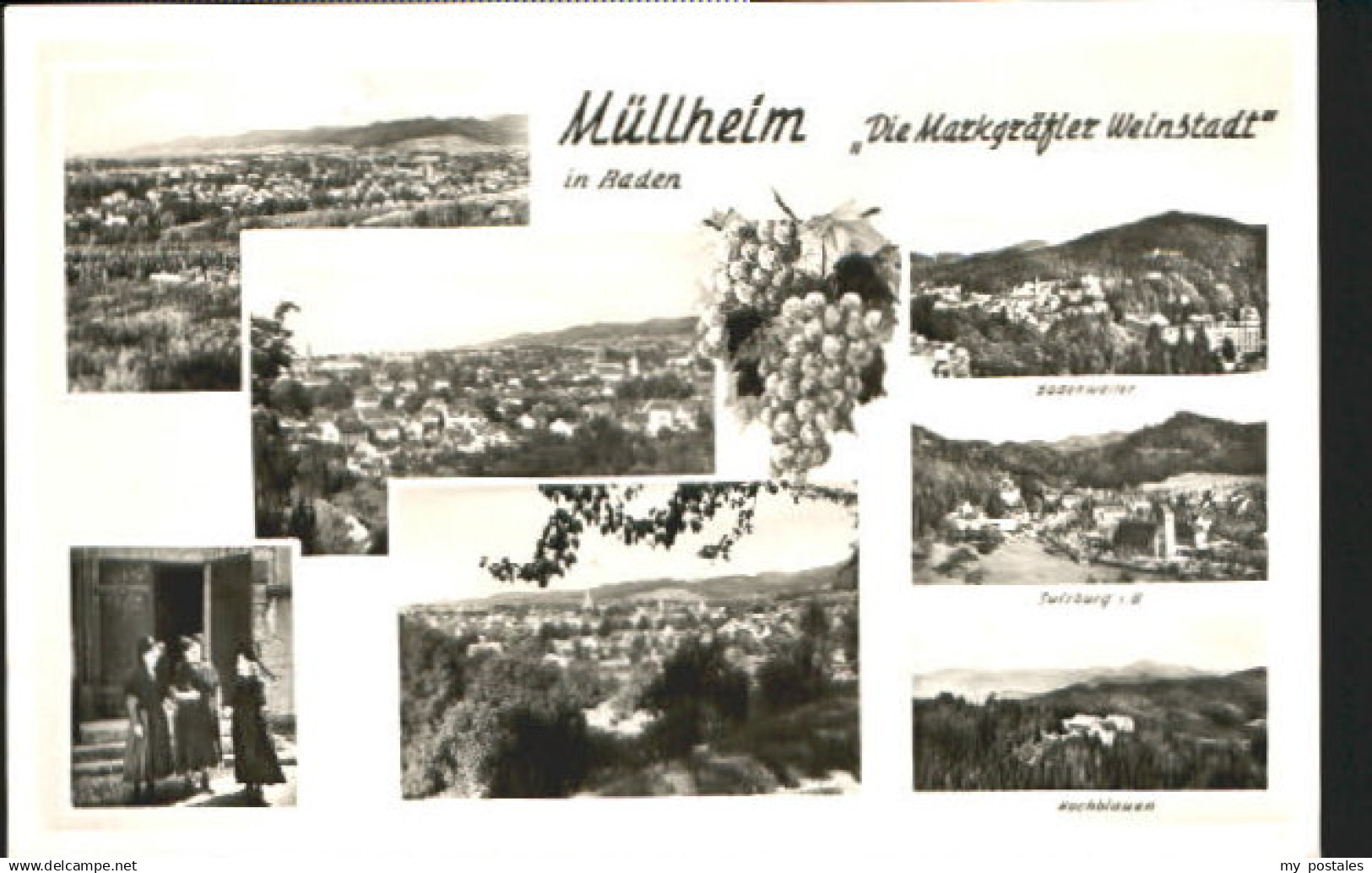 70079778 Muellheim Baden Muellheim Baden  x 1964