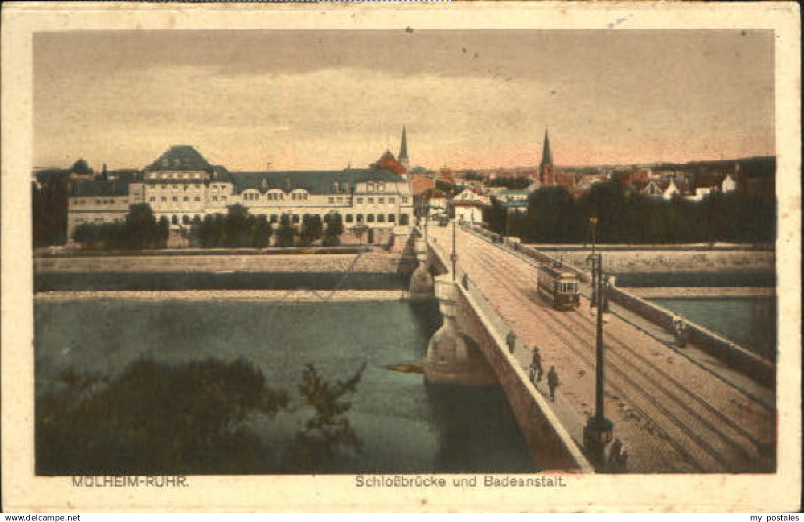 70080551 Muelheim Ruhr Muelheim-Ruhr Bruecke Anstalt o 1924