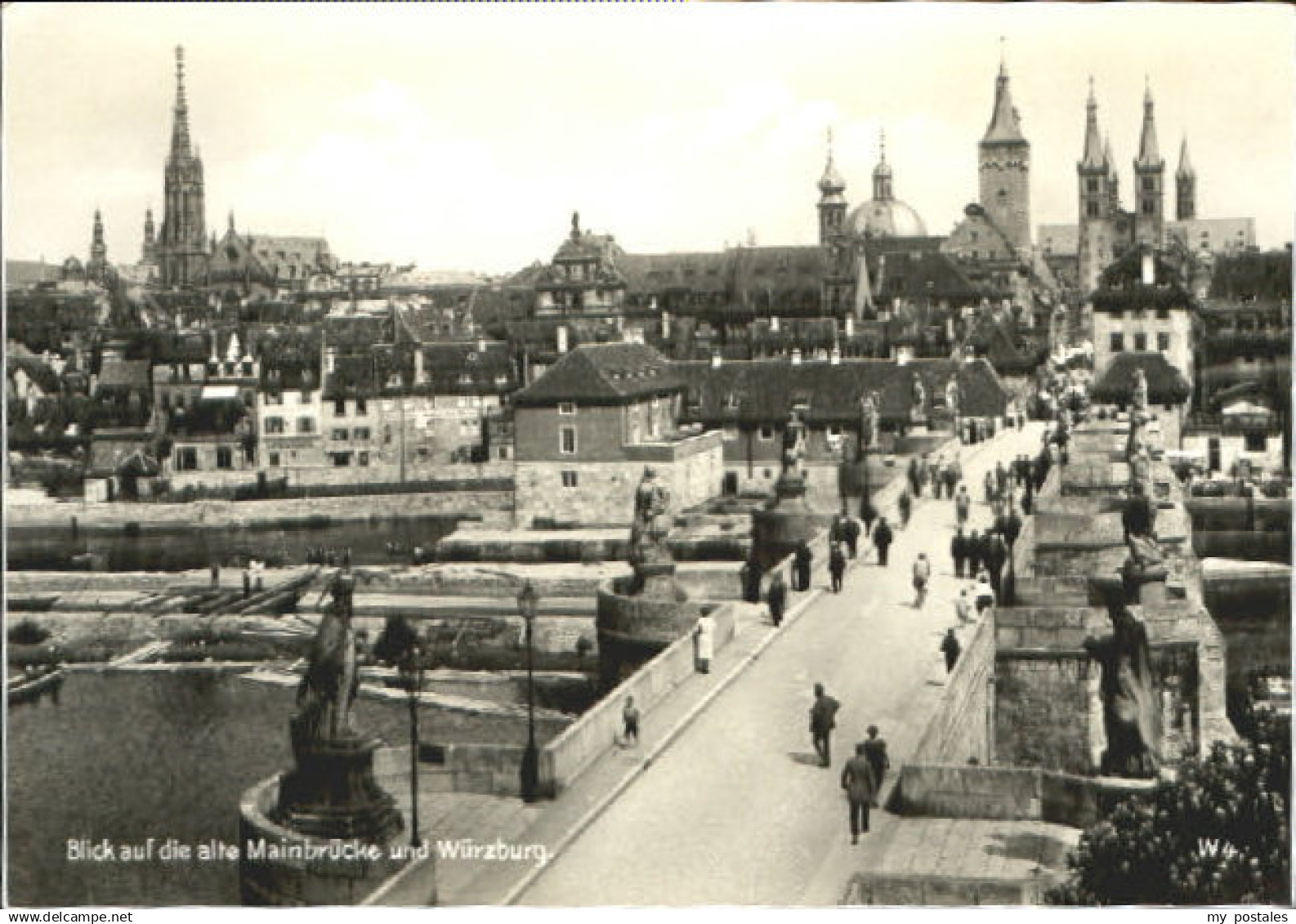 70081048 Wuerzburg Wuerzburg Bruecke o Wuerzburg