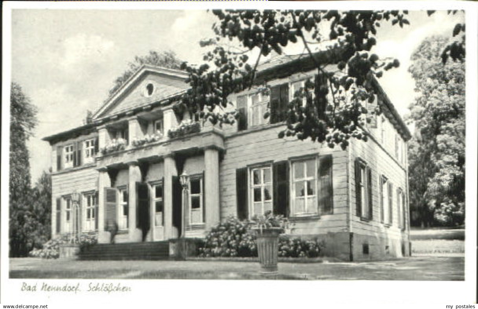 70081395 Bad Nenndorf Bad Nenndorf Schloss x 1956 Bad Nenndorf