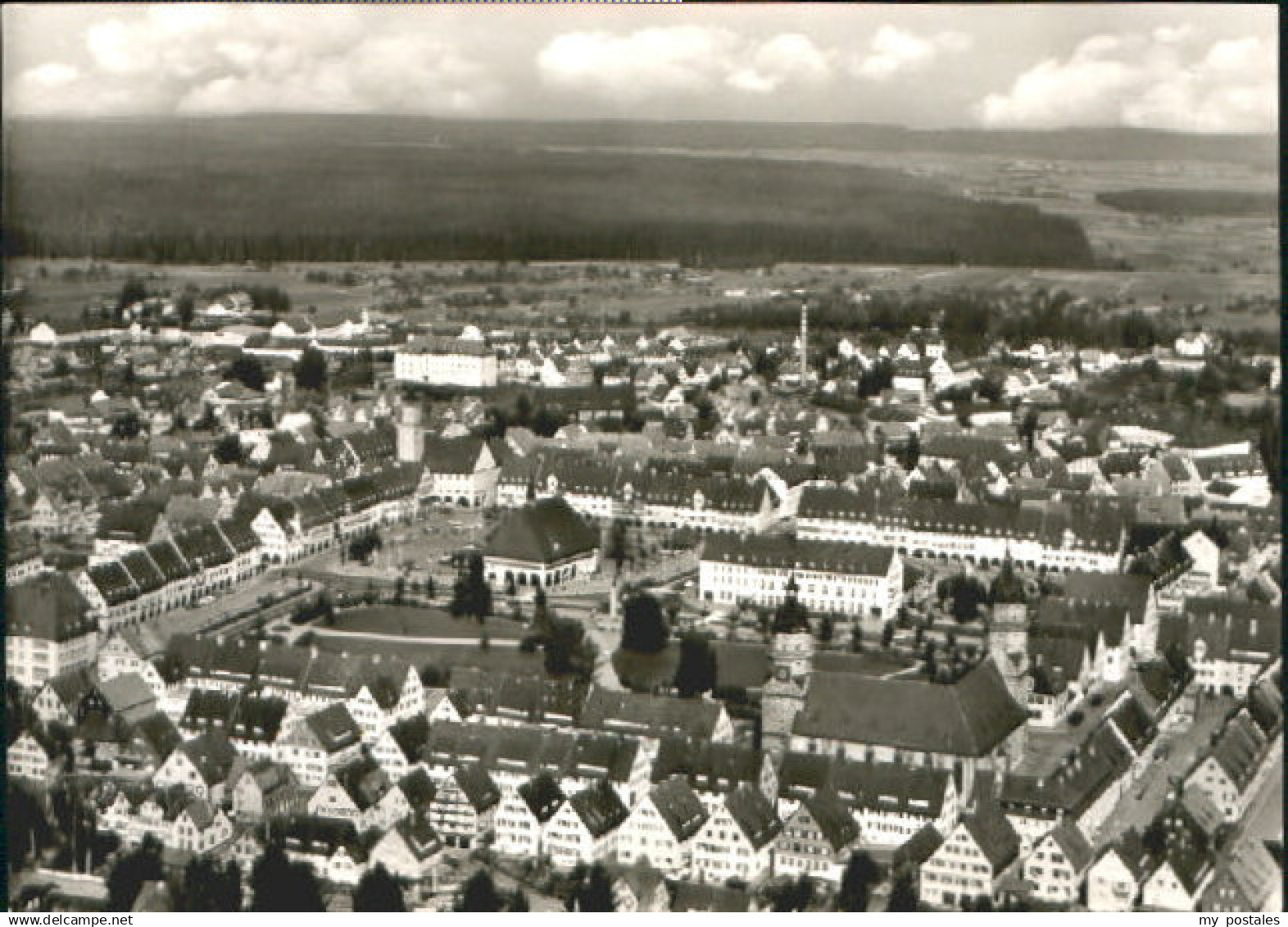 70081631 Freudenstadt Freudenstadt Schwarzwald Fliegeraufnahme Freudenstadt