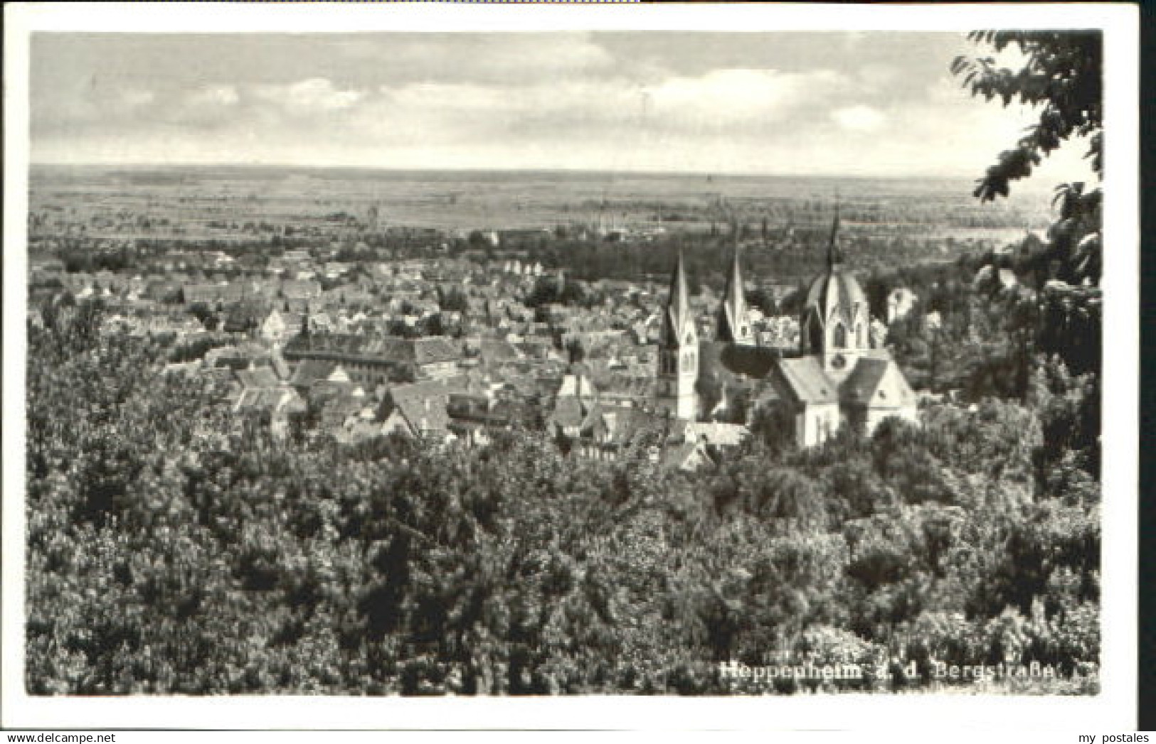 70081922 Heppenheim Bergstrasse Heppenheim a. d. Bergstrasse  x 1951 Heppenheim