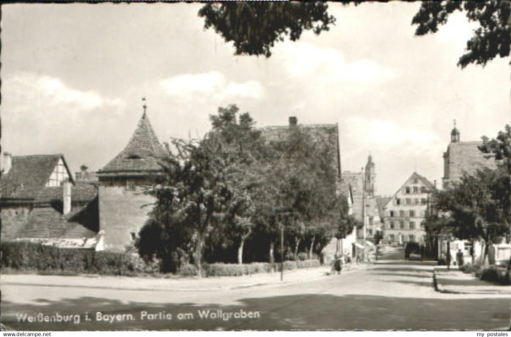 70082064 Weissenburg Bayern Weissenburg Bayern Wallgraben x 1968 Weissenburg