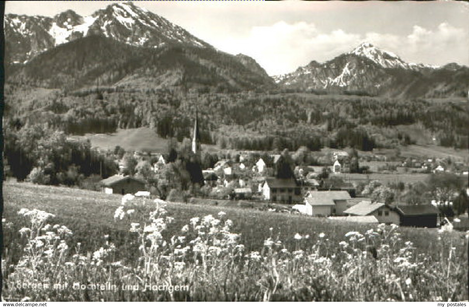 70082257 Bergen Ruegen Bergen ObHochfelln Hochgern x 1957 Bergen