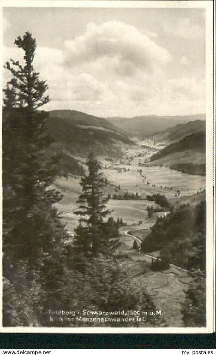 70082667 Feldberg Schwarzwald Feldberg Menzenschwand x 1931 Feldberg