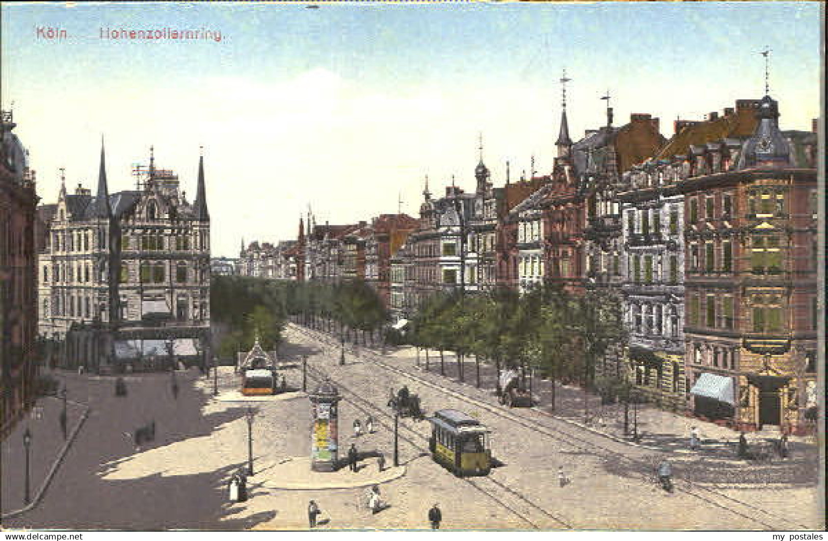 70083167 Koeln Rhein Koeln Hohenzollernring ungelaufen ca. 1920 Koeln Rhein