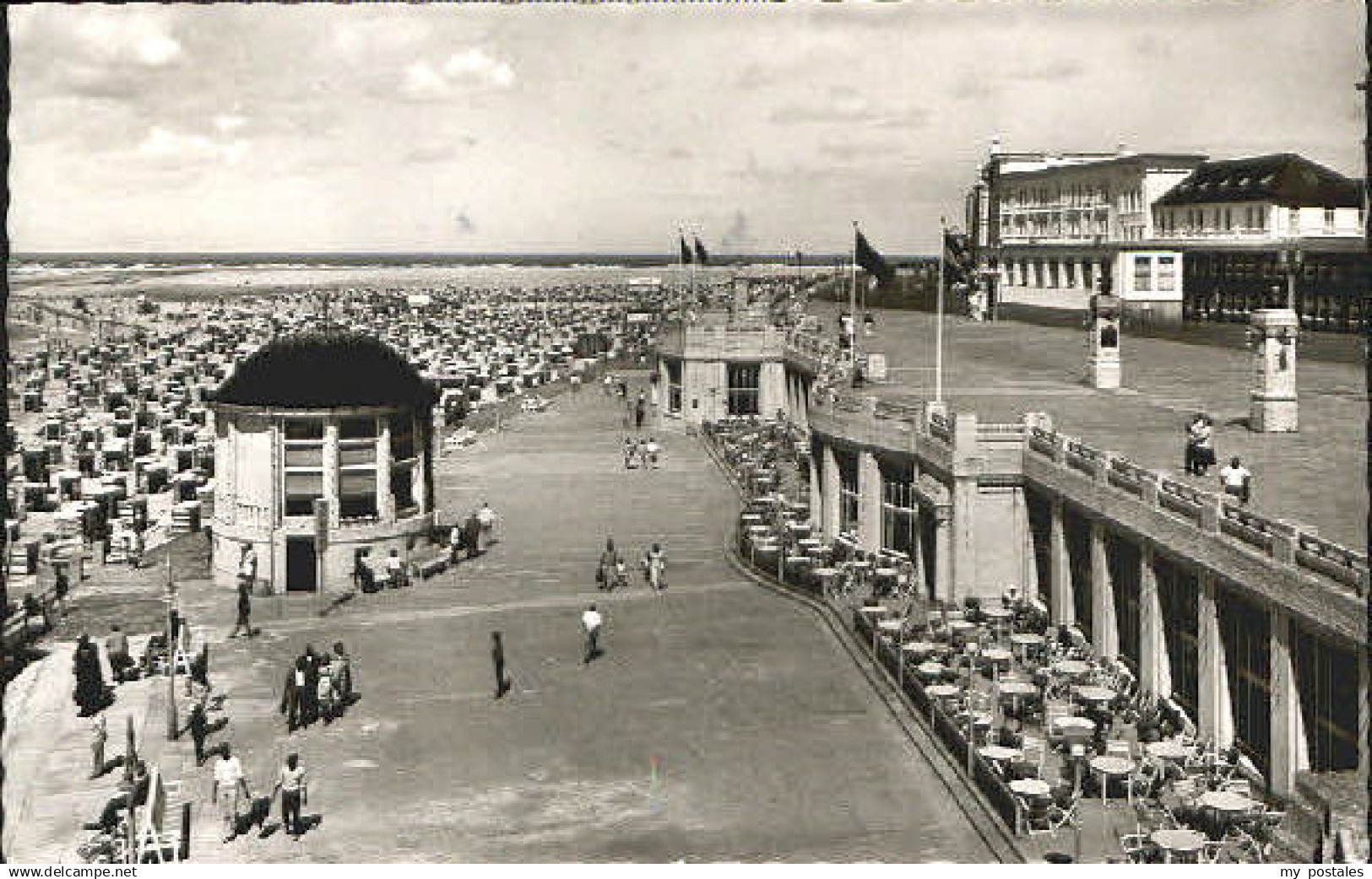 70083257 Borkum Nordseebad Borkum Bad Promenade x 1965 Borkum