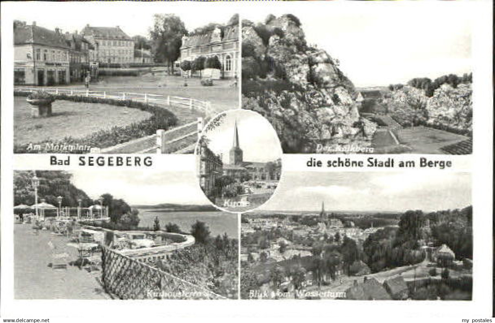 70084094 Bad Segeberg Bad Segeberg Marktplatz Kirche