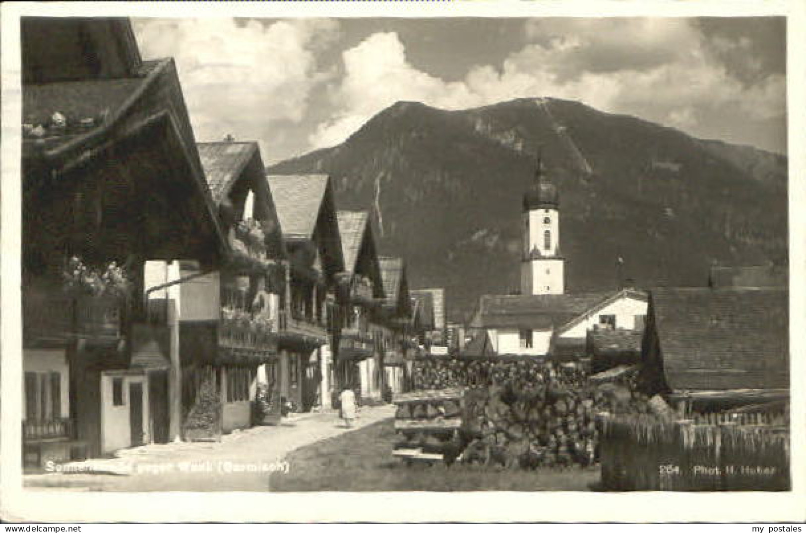 70084113 Garmisch-Partenkirchen Garmisch - Partenkirchen Sonnenstrasse x 1933 Ga