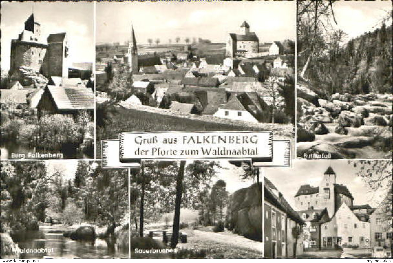 70084809 Falkenberg Niederbayern Falkenberg Burg Brunnen