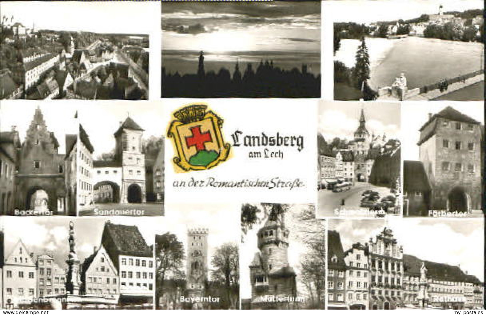 70085071 Landsberg Lech Landsberg Tor Turm Rathaus