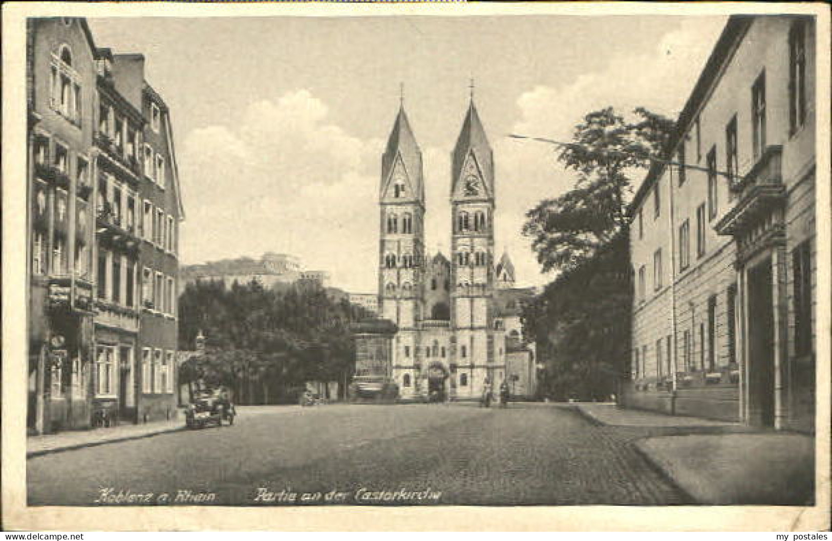 70085196 Koblenz Rhein Koblenz Kirche x 1952 Koblenz