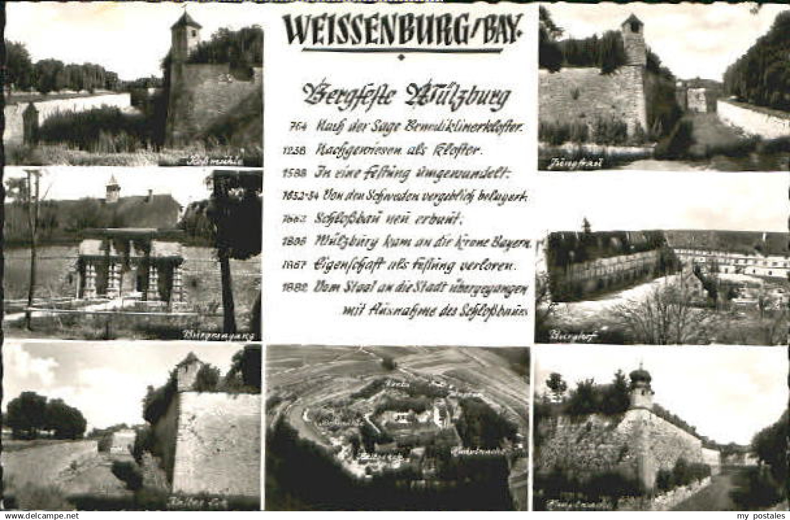 70085209 Weissenburg Bayern Weissenburg Muehle Wache Burg