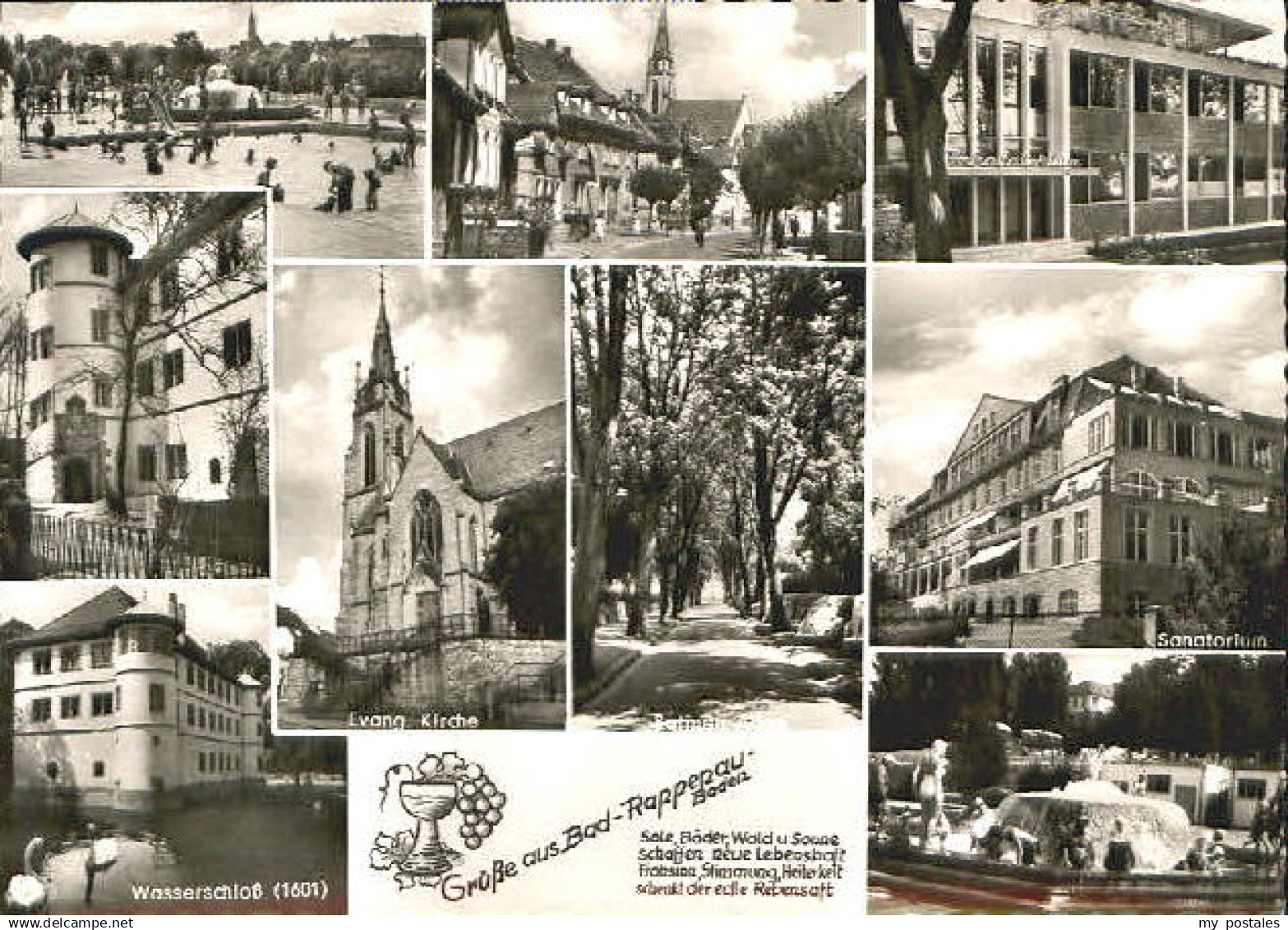 70085481 Bad Rappenau Bad Rappenau Kirche Schloss Sanatorium