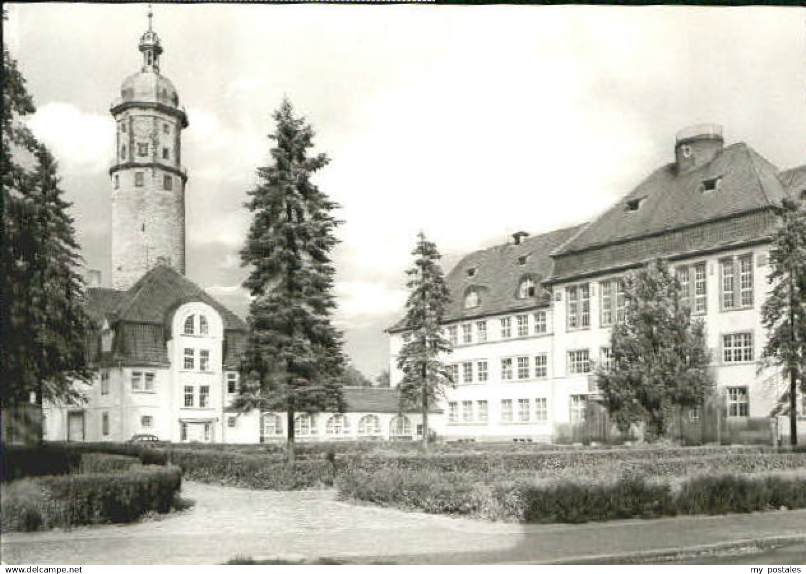 70086691 Arnstadt Ilm Arnstadt Schule Turm o