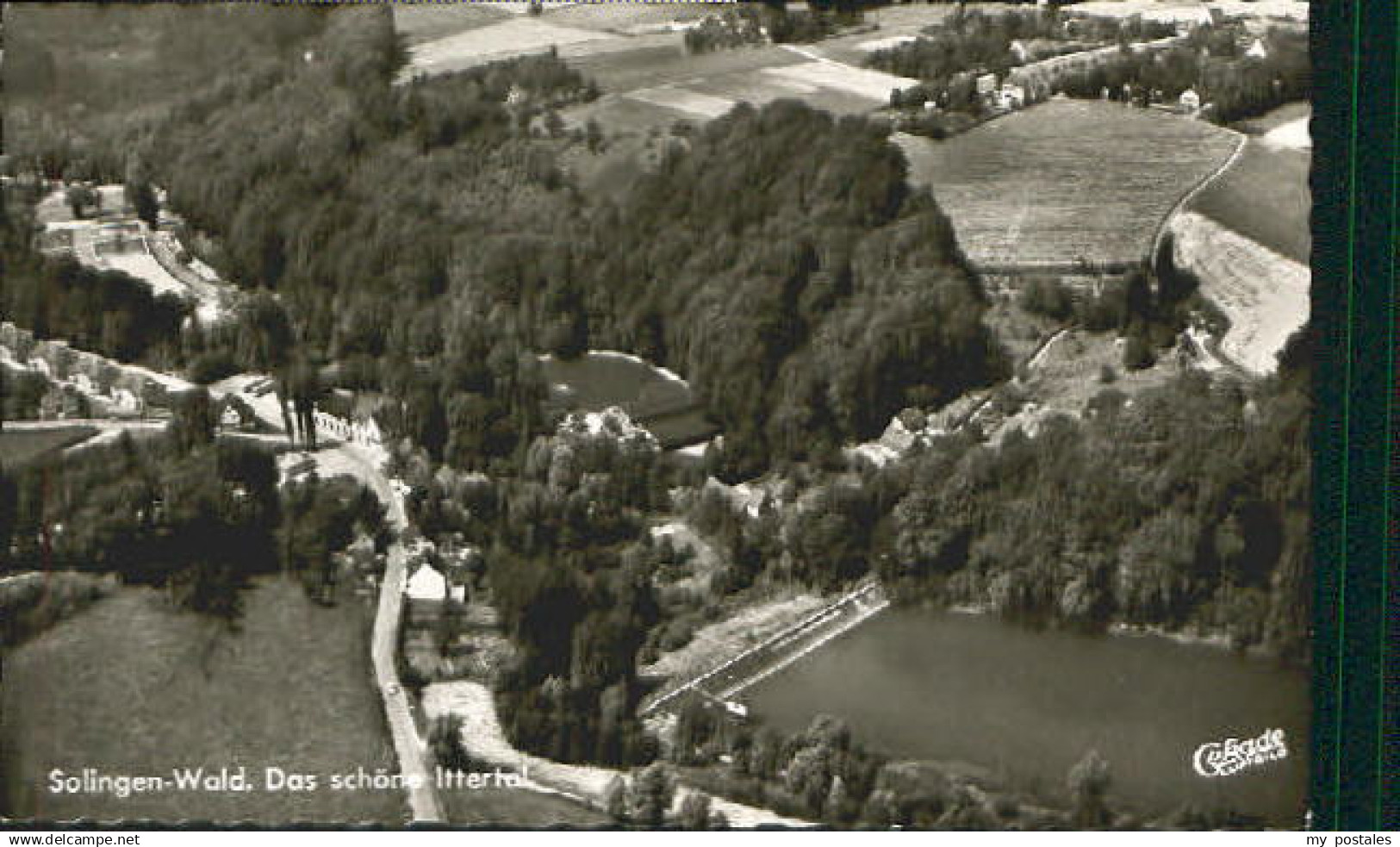 70088976 Solingen Solingen-Wald Fliegeraufnahme