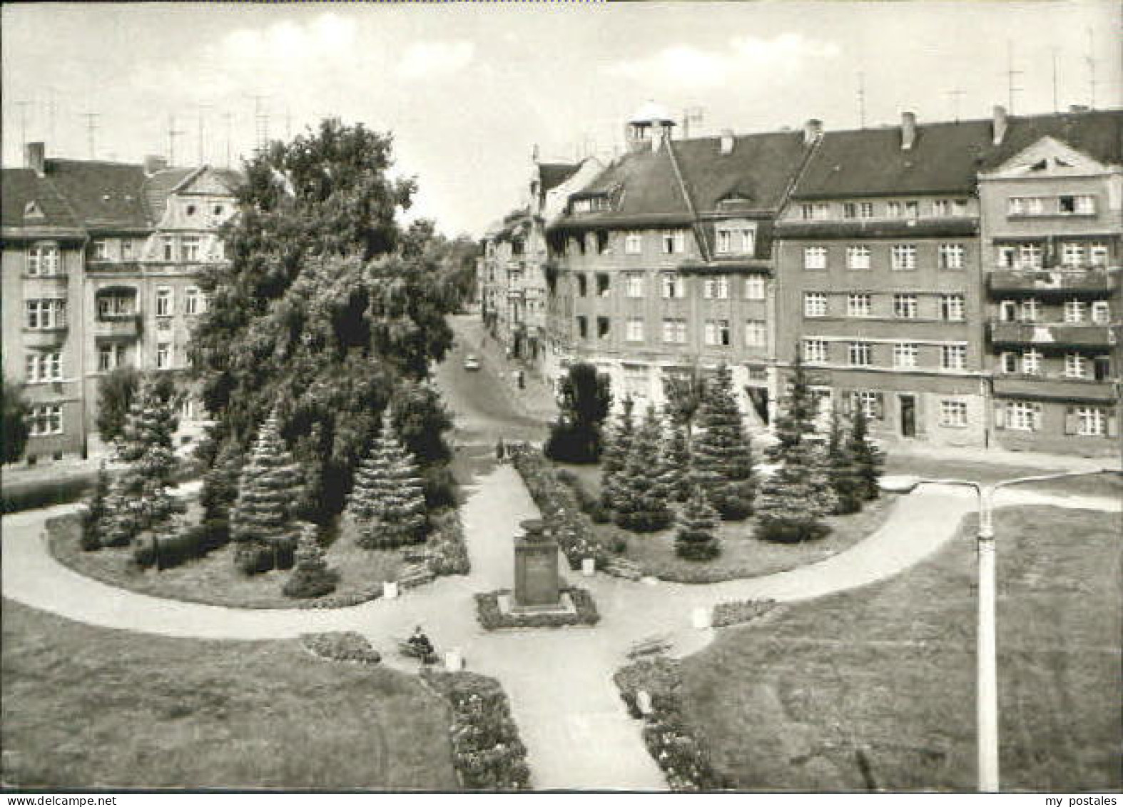 70090225 Torgau Torgau Martha-Brautzsch-Platz Torgau