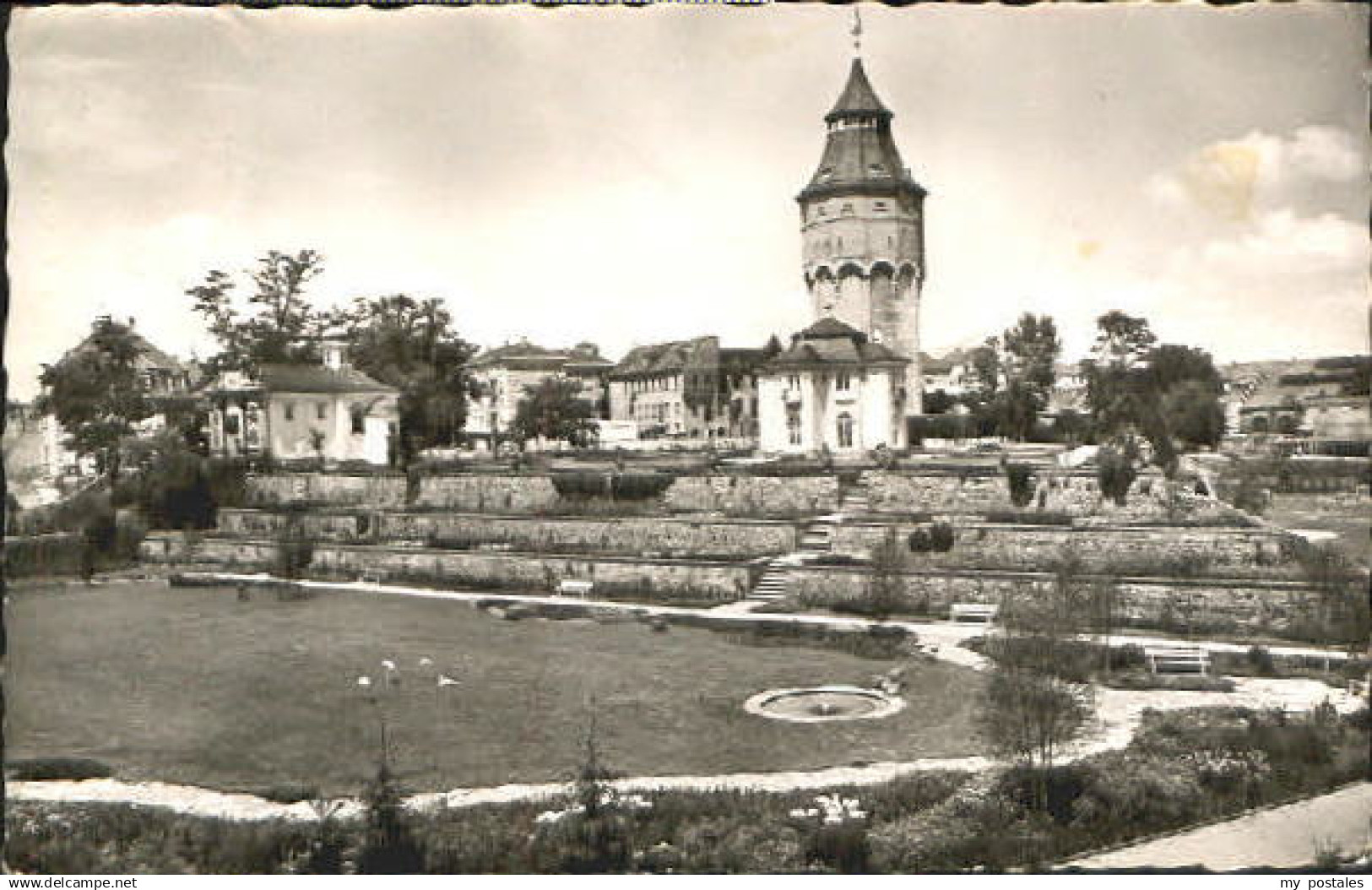 70090460 Rastatt Rastatt Baden Anlage x 1958