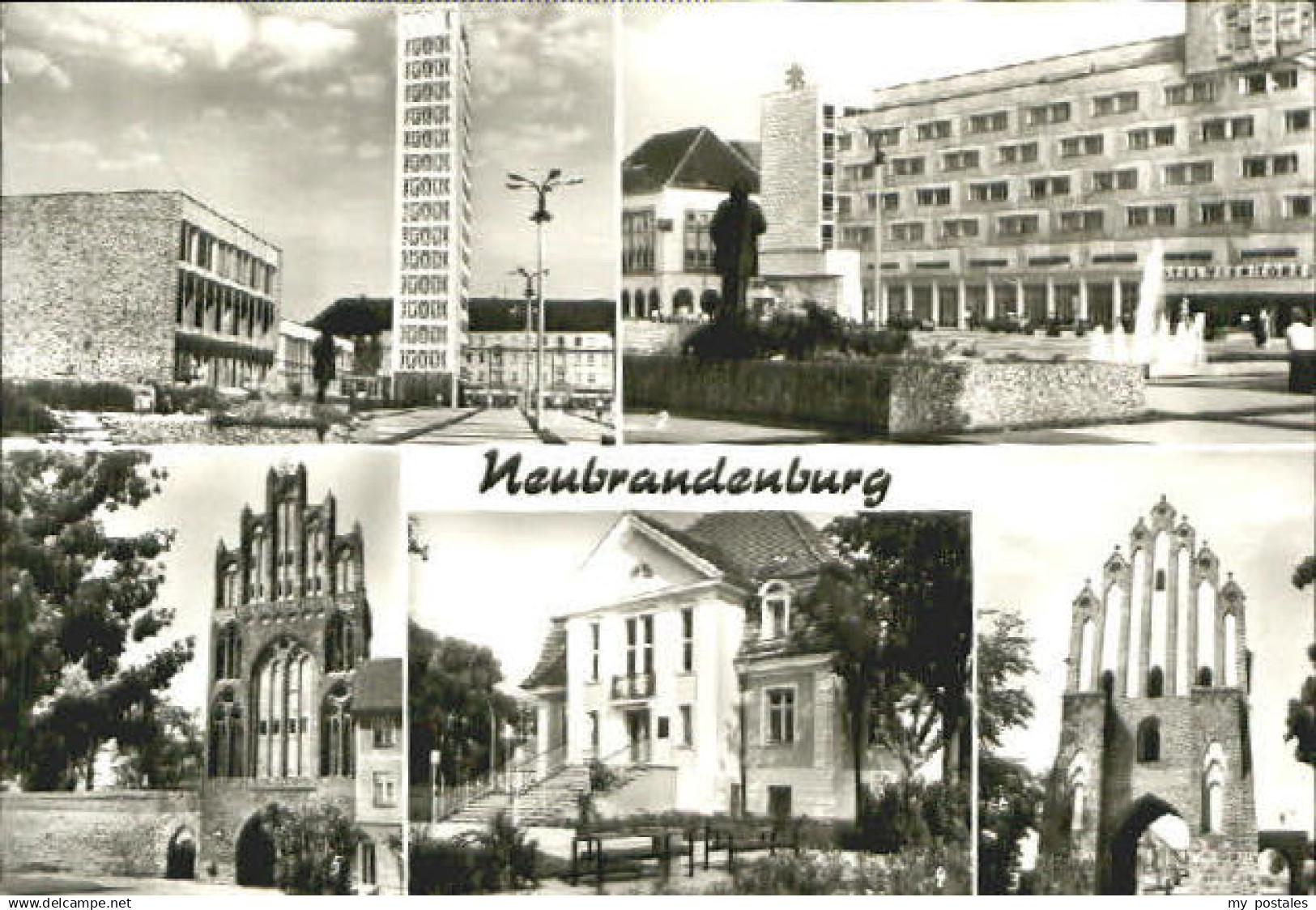 70091072 Neubrandenburg Neubrandenburg Tor Hotel x 1970