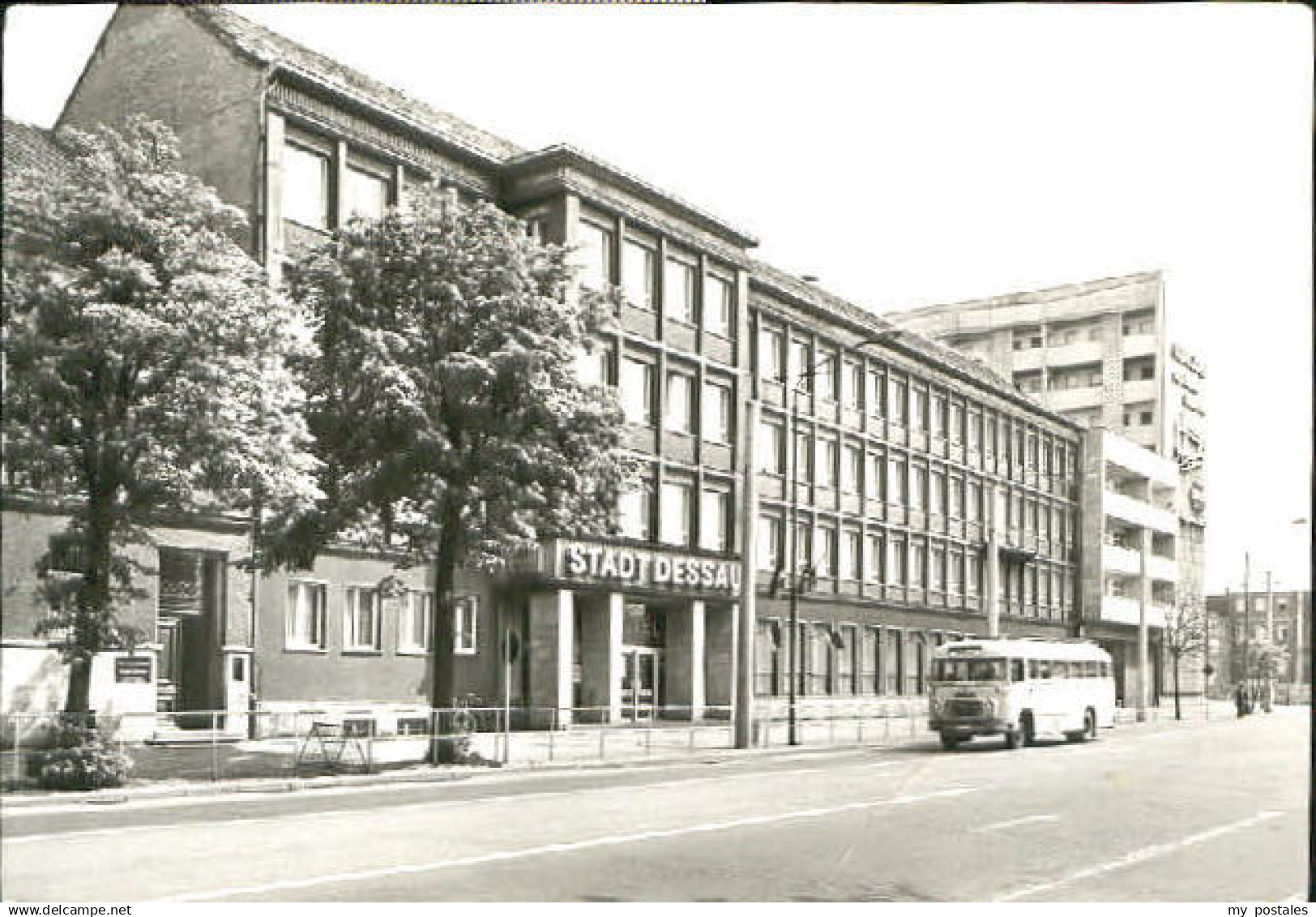 70091697 Dessau-Rosslau Dessau Hotel x 1983