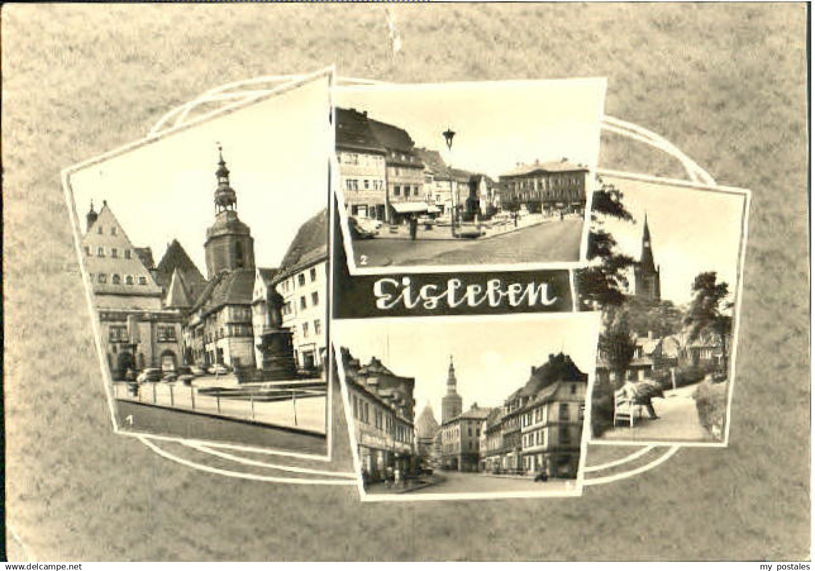 70092094 Eisleben Eisleben Markt Kirche x 1964