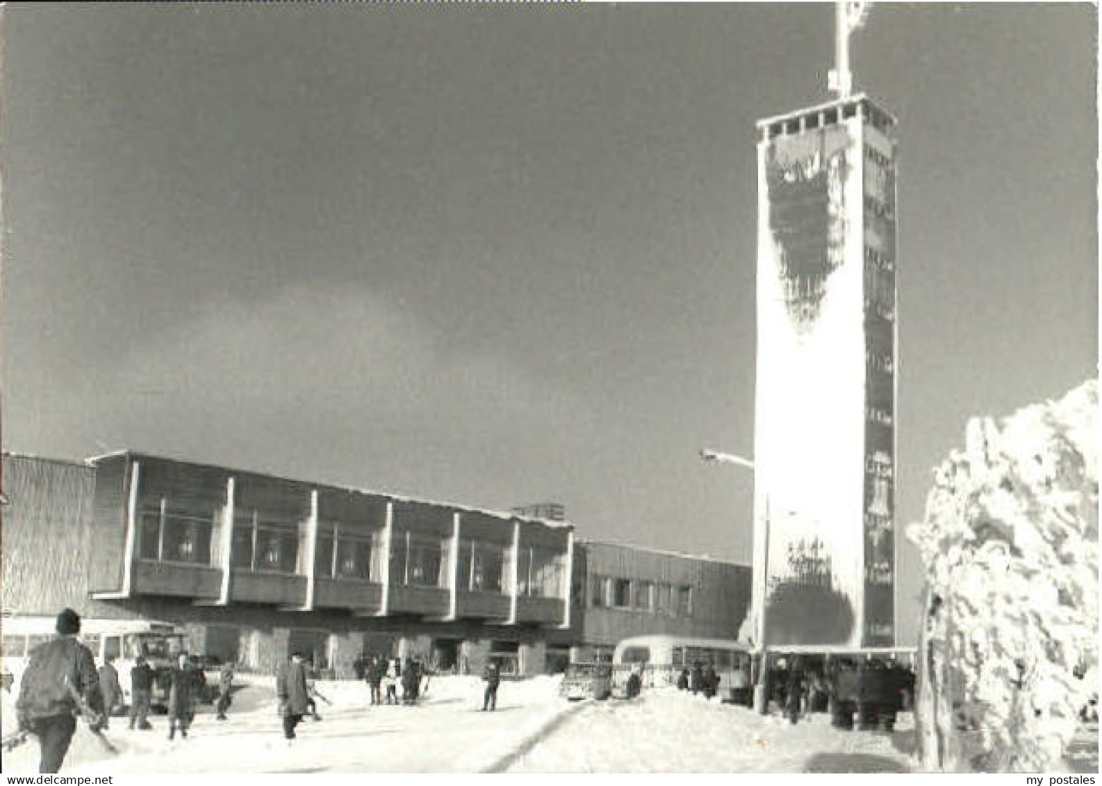 70092701 Oberwiesenthal Erzgebirge Oberwiesenthal Fichtelberghaus