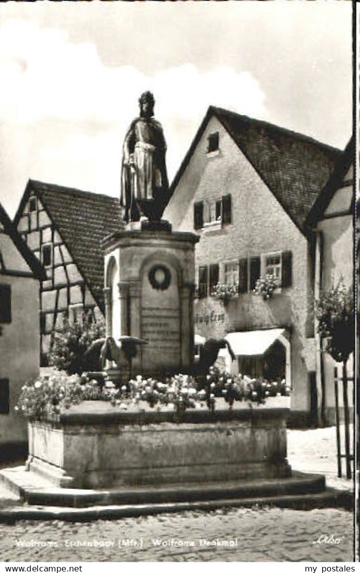 70094031 Wolframs-Eschenbach Wolframs-Eschenbach Denkmal