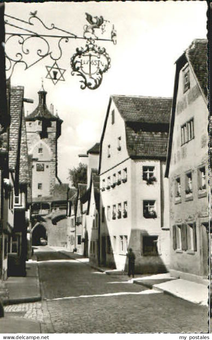 70094083 Rothenburg Tauber Rothenburg Tauber Klingentor o 1966 Rothenburg