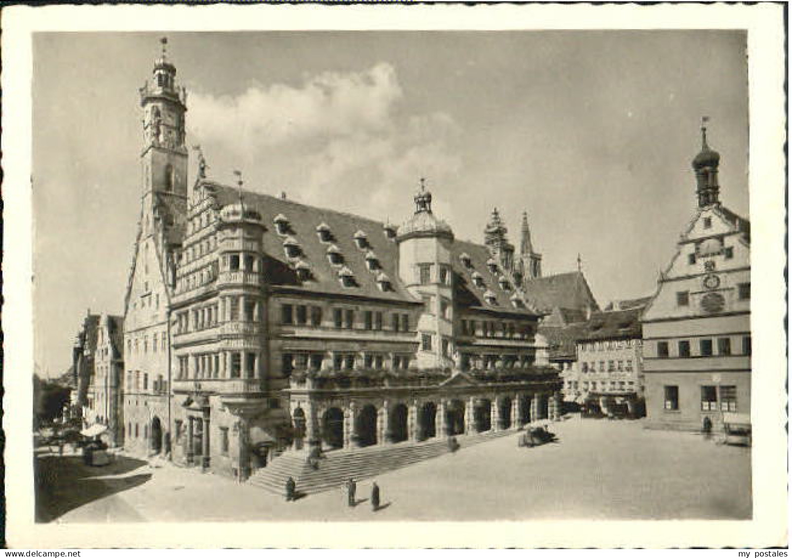 70094084 Rothenburg Tauber Rothenburg Tauber Rathaus x 1953 Rothenburg